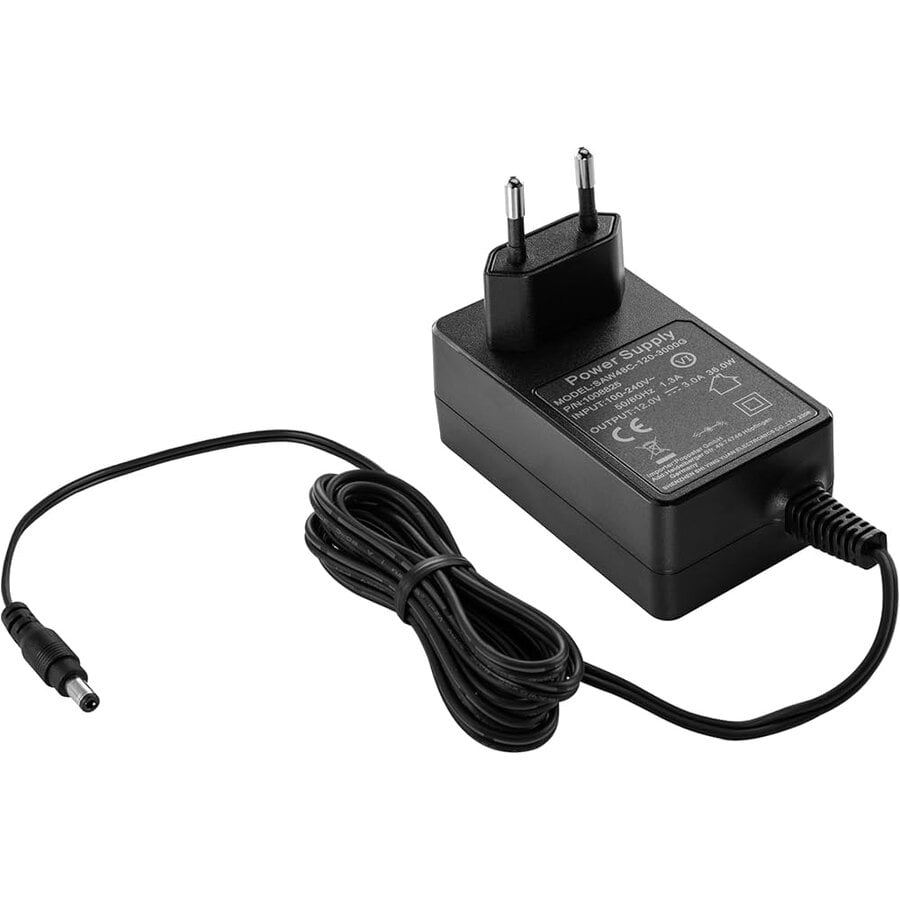 ZAZITEC Voedingsadapter - 5V 3A (3000mA) - Model KSS15-050-3000 - DC-Stekker 5.0 x 3.0 mm - Zwart-1