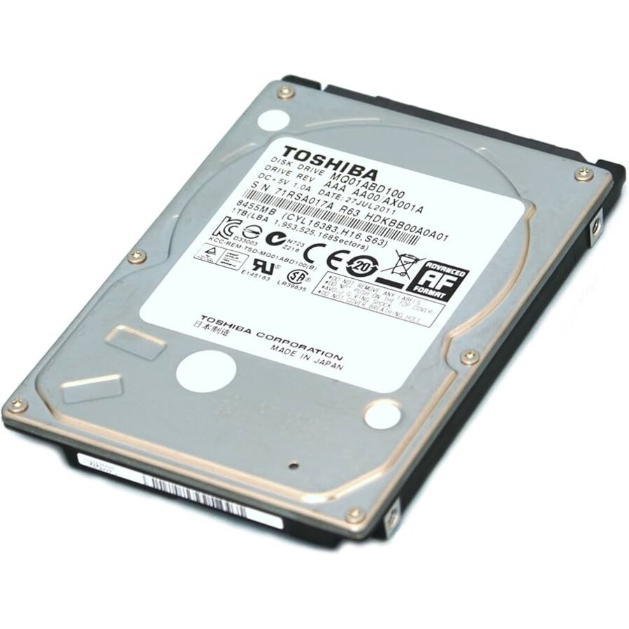 Toshiba MQ01ABD100 – 1TB – 2.5" SATA HDD – 9.5mm – 5400 RPM-1