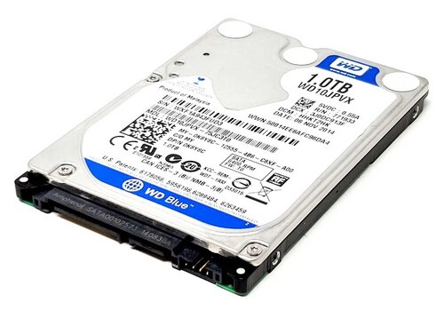 Western Digital WD10JPVX-08JC3 – 1TB – 2.5" SATA HDD – 9.5mm – 5400 RPM – 64MB cache 