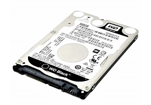 Western digital WD5000LPLX – 500GB – 2.5" SATA HDD – 7mm – 7200 RPM – 32MB cache 
