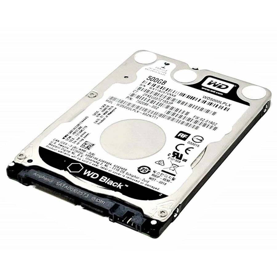 Western digital WD5000LPLX – 500GB – 2.5" SATA HDD – 7mm – 7200 RPM – 32MB cache-1