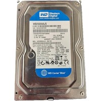 WD WD2500AAJS – 250GB – 2.5" SATA HDD – 9.5 mm – 5400 RPM – 8MB cache