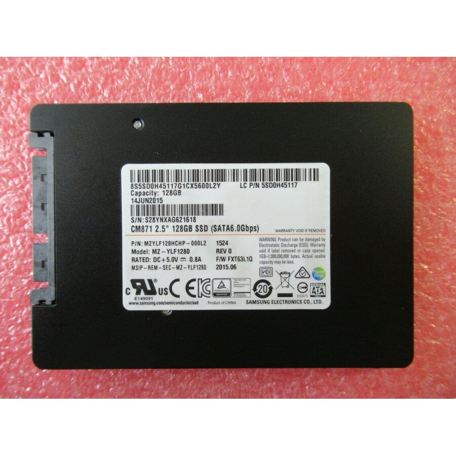 Samsung MZ-YLF1280 – 128GB – 2.5" SATA SSD – 7mm-1