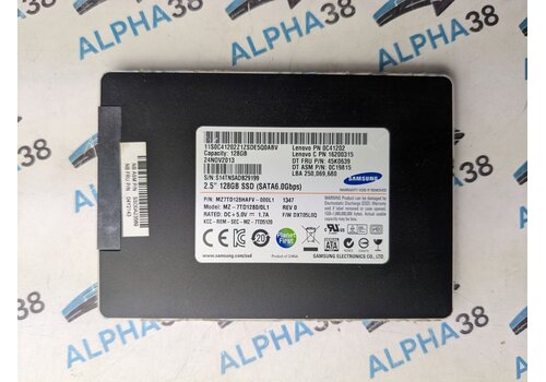Samsung MZ-7TD1280/0L1 – 128GB – 2.5" SATA SSD – 7mm 
