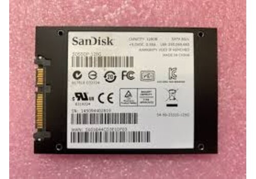 Sandisk SDSSDP-128G – 128GB – 2.5" SATA SSD – 7mm 