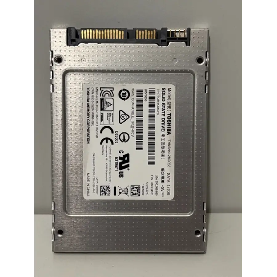 Toshiba THNSNK128GCS8 – 128GB – 2.5" SATA SSD – 7mm-1