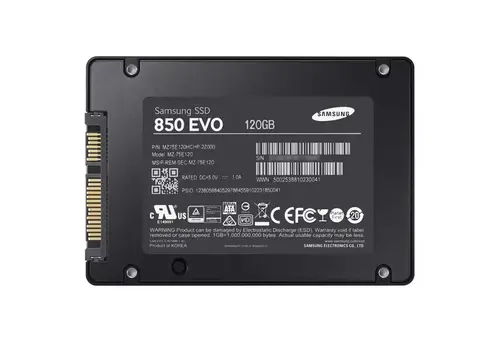 Samsung 850 EVO – 128GB – 2.5" SATA SSD – 7mm 