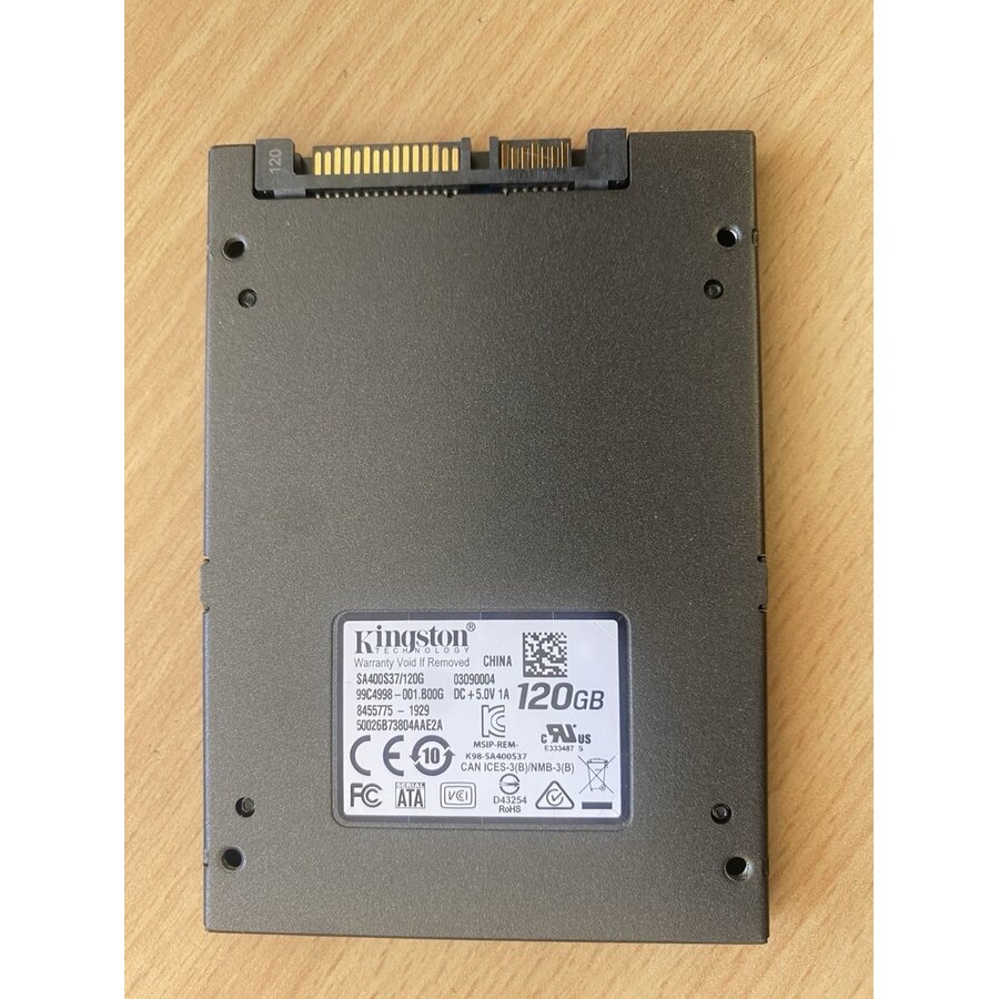 Kingston SA400S37/120G – 120GB – 2.5" SATA SSD – 7mm-2