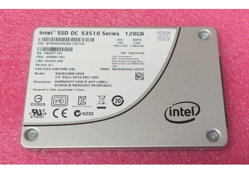 Intel DC S3510 – 120GB – 2.5" SATA SSD – 7mm 