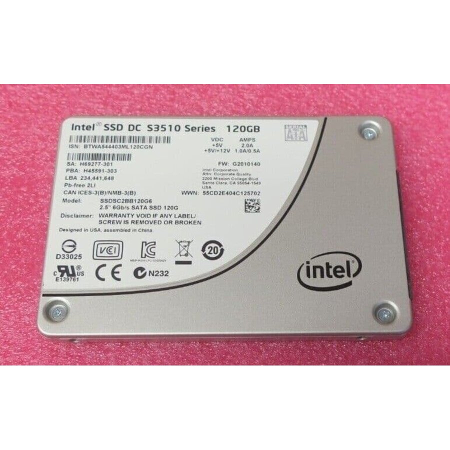 Intel DC S3510 – 120GB – 2.5" SATA SSD – 7mm-1