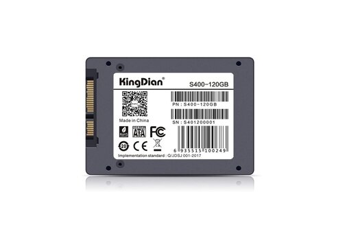 KingDian S400 – 120GB – 2.5" SATA SSD – 7mm 