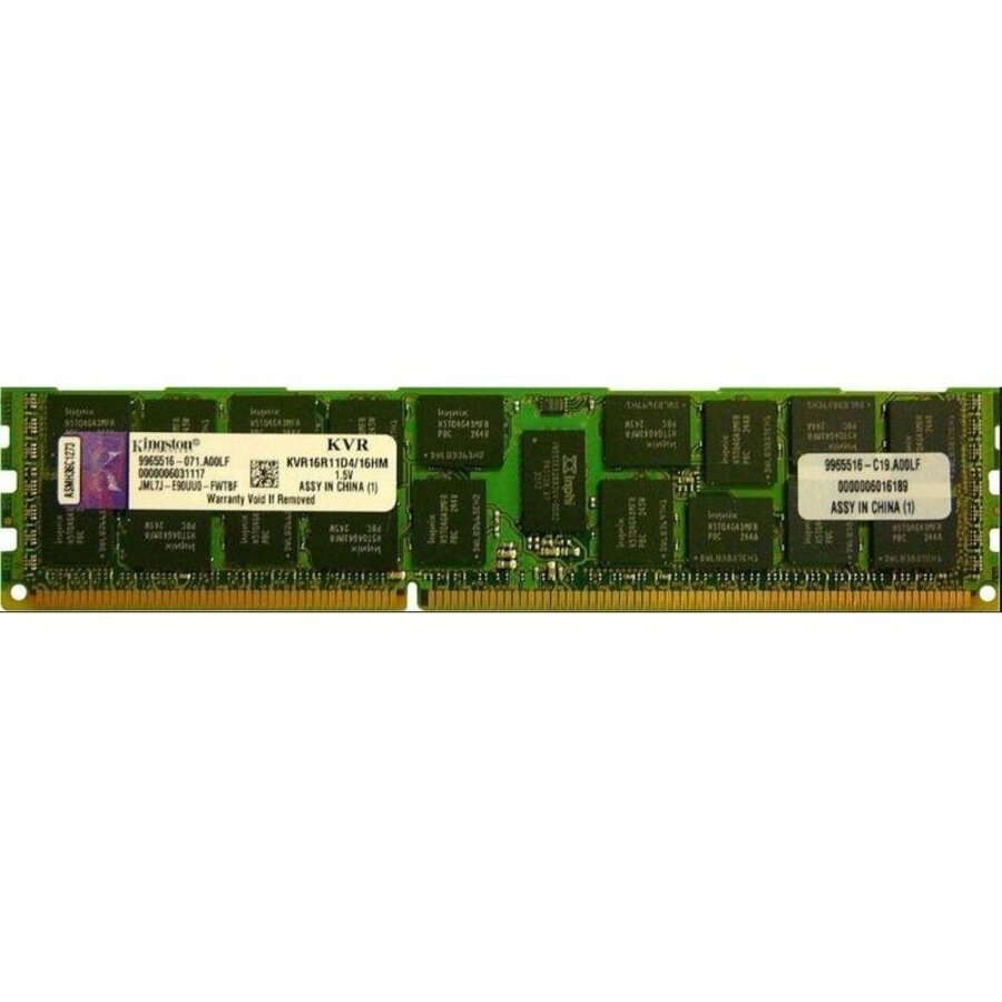 Kingston KVR16R11D4/16 – 16GB DDR3-1600 ECC Registered (RDIMM) – 240-pin – 2Rx4-1