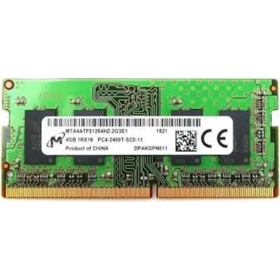 Micron MTA4ATF51264HZ-2G3E1 – 4GB DDR4 SODIMM – 260-pin – DDR4-2400 (PC4-19200) – 1.2V – 2Rx4-1