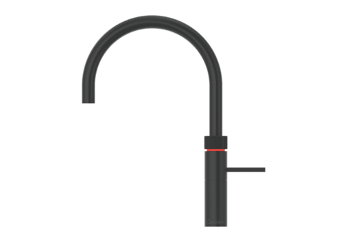 Quooker Fusion Round Black – 3-in-1 Boiling Water Tap 