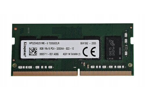 Kingston 8GB DDR4 SODIMM – 260-pin – 1.2V – DDR4-3200 (PC4-25600) 2Rx4 hp32d4s2s1me - 8 