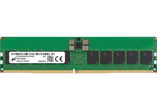 Micron MTC20F1045S1RC56BD1 – 32GB DDR5 RDIMM 1Rx4 – 288-pin – 1.1V – PC5-5600B-RC0-1110-XT 