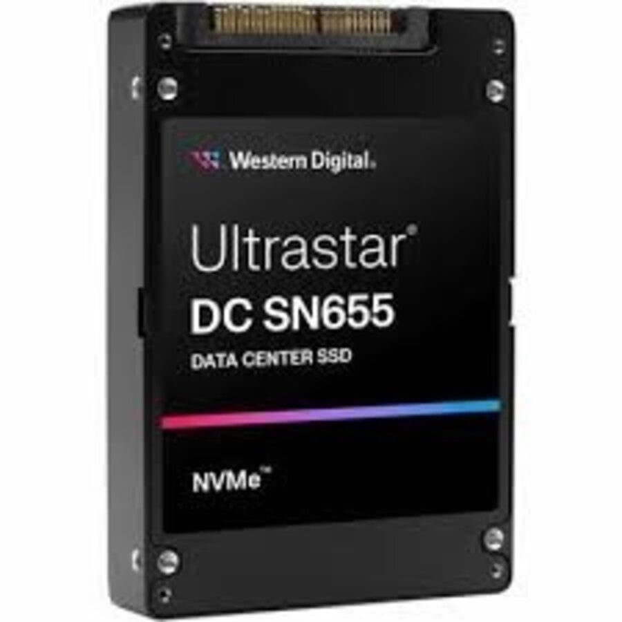 Western Digital SanDisk Ultrastar DC SN655 U.3 – 3.84TB NVMe SSD – M.2 2280 – PCIe 4.0 x4 – TLC 3D NAND-1