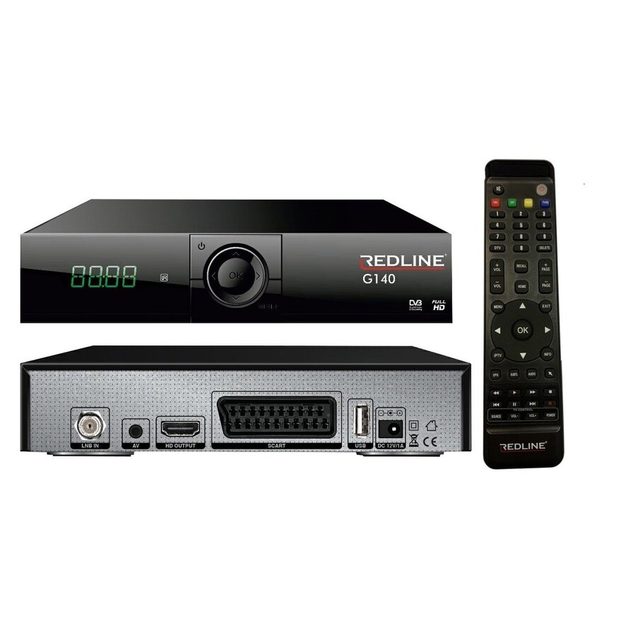 Redline G140 HD FTA Satelliet ontvanger-3