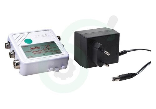 Tratec BDA-01 – Broadband Distribution Amplifier (1 ingang, 2 uitgangen) 