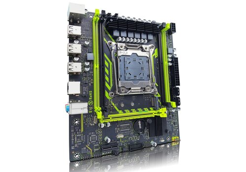 ZSUS X99-P4 Motherboard Set Kit – Intel Xeon E5-2650 v4, 16GB DDR4-2133, NVMe M.2 