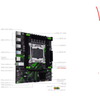 thumb-Machinist X99 PR9 Kit – Moederbord + CPU + RAM 16GB DDR4 2666(2x8GB)-3