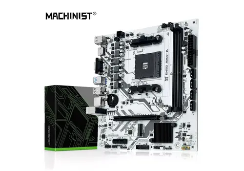 Machinist B450 AM4-A Motherboard – Micro-ATX 