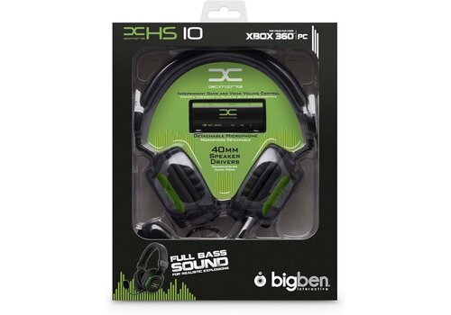 Zazitec XHS 10 Gaming Headset – Xbox 360 & PC – 40mm drivers, 32 ohm, 108 dB 