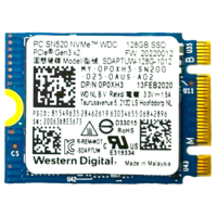Western Digital PC SN520 NVMe SSD 128GB M.2 PCIe Gen3 x2 – SDAPTUW-128G-1012 OEM Solid State Drive