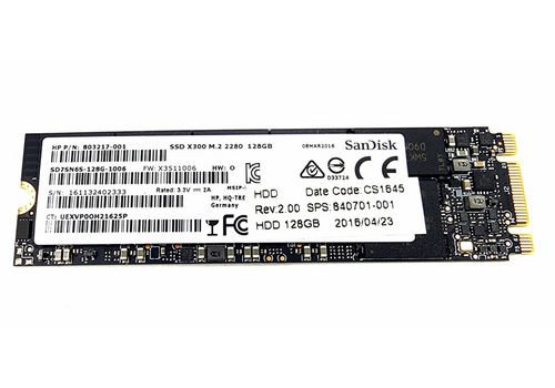 SanDisk X300 SSD 128GB M.2 2280 SATA III 6Gb/s – SD7SN6S-128G-1006 Solid State Drive 