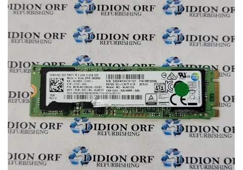 Samsung PM871 Series SSD 512GB M.2 2280 SATA III 6Gb/s – MZ-NLN512 OEM Solid State Drive 