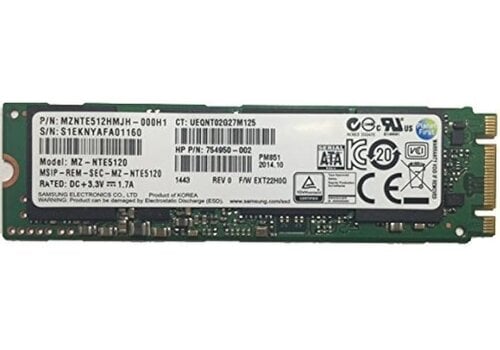 Samsung PM851 SSD 512GB M.2 2280 SATA III 6Gb/s – MZ-NTE5120 / MZNTE512HMJH OEM Solid State Drive 