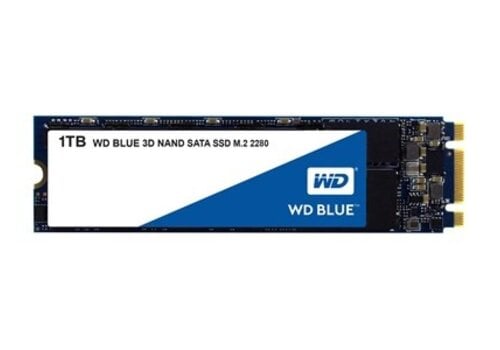 Western Digital WD Blue 3D NAND SSD 1TB M.2 2280 SATA III 6Gb/s – WDS100T2B0B Solid State Drive 