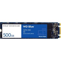 Western Digital WD Blue 3D NAND SSD 500GB M.2 2280 SATA III 6Gb/s – WDS500G2B0B