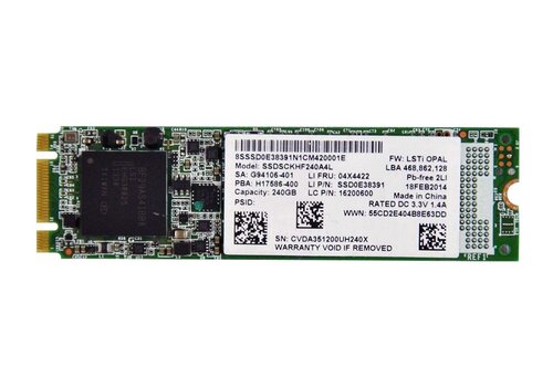 Intel SSD Pro 1500 Series 240GB M.2 2280 SATA III 6Gb/s – SSDSCKHF240A4L 