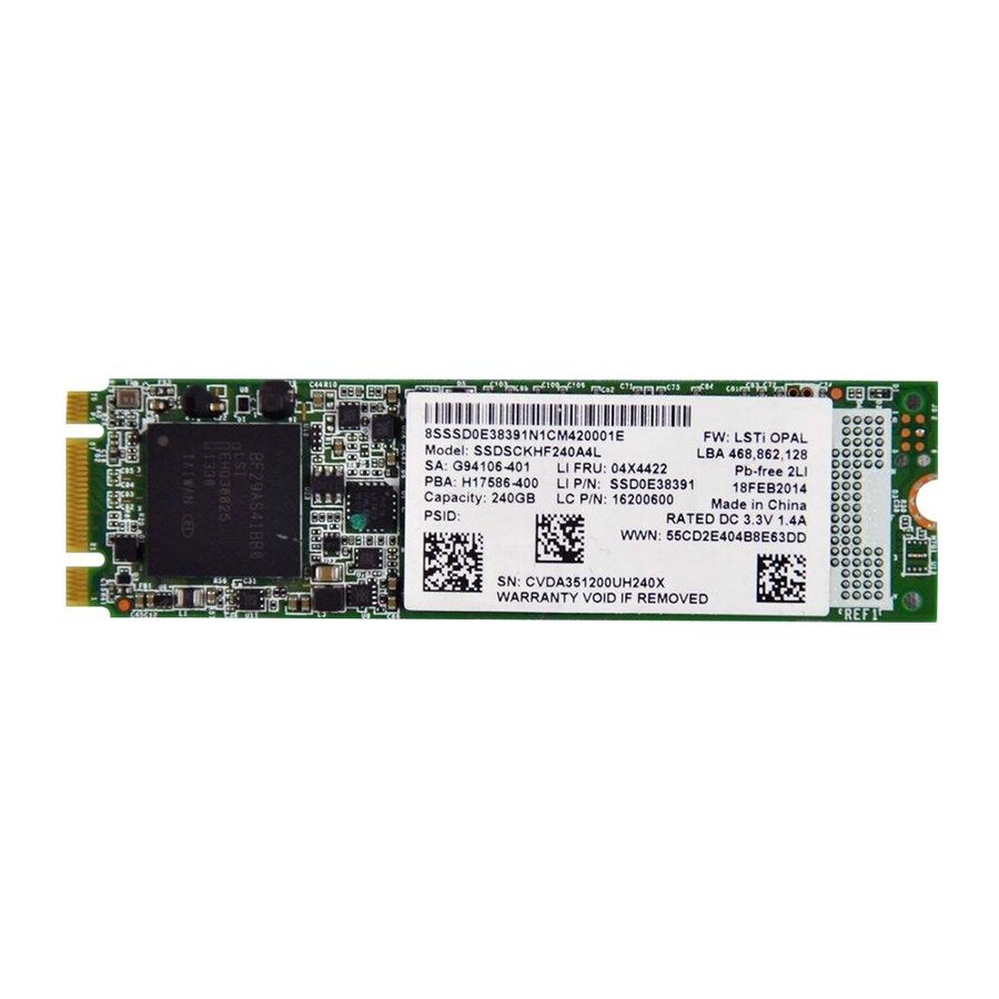 Intel SSD Pro 1500 Series 240GB M.2 2280 SATA III 6Gb/s – SSDSCKHF240A4L-1