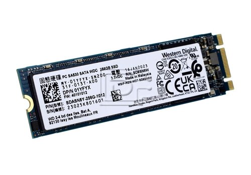 Western Digital PC SA530 256GB M.2 2280 – SDASN8Y-256G-1014 