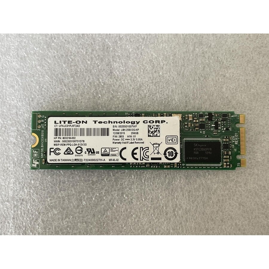 LITE-ON 256GB M.2 2280 SATA III 6Gb/s – L8H-256V2G-HP-1