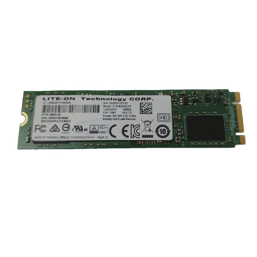 LITE-ON CV5 Series 256GB M.2 2280 SATA III 6Gb/s – CV5-BQ256-HP-1