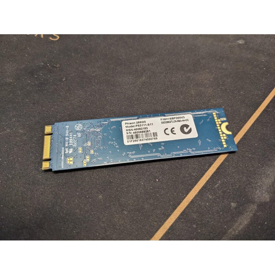 SSSTC (Phison Inside) 256GB M.2 2280 SATA III – SSO256GTLC8-1