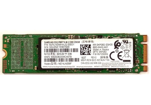 Samsung PM871b 256GB M.2 2280 SATA III – MZ-NLN256F 