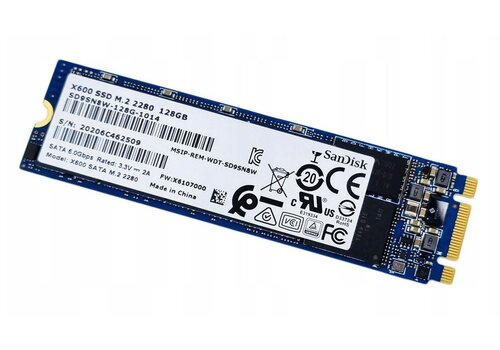 SanDisk X600 256GB M.2 2280 SATA III – SD9SN8W-256G-1014 
