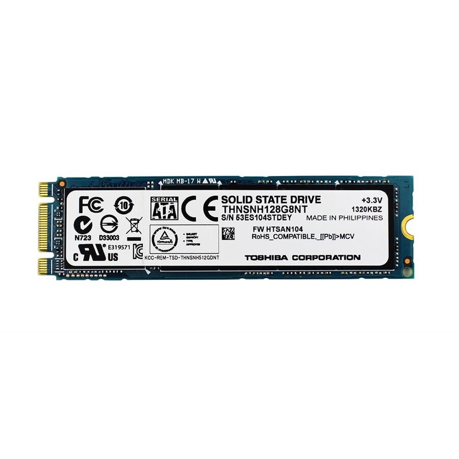 Toshiba HG5d 128GB M.2 2280 SATA III – THNSNH128G8NT-1