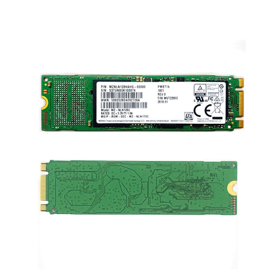 Samsung PM871b 128GB M.2 2280 SATA III – MZ-NLN128C-1