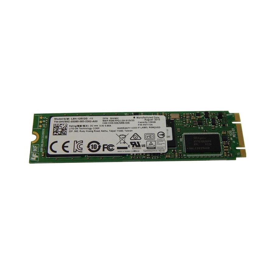 Lite-On L8H 128GB M.2 2280 SATA III – L8H-128V2G-11-1