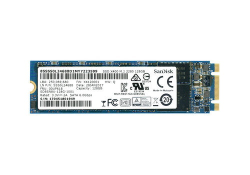 SanDisk X400 128GB M.2 2280 SATA III – SD8SN8U-128G-1001 