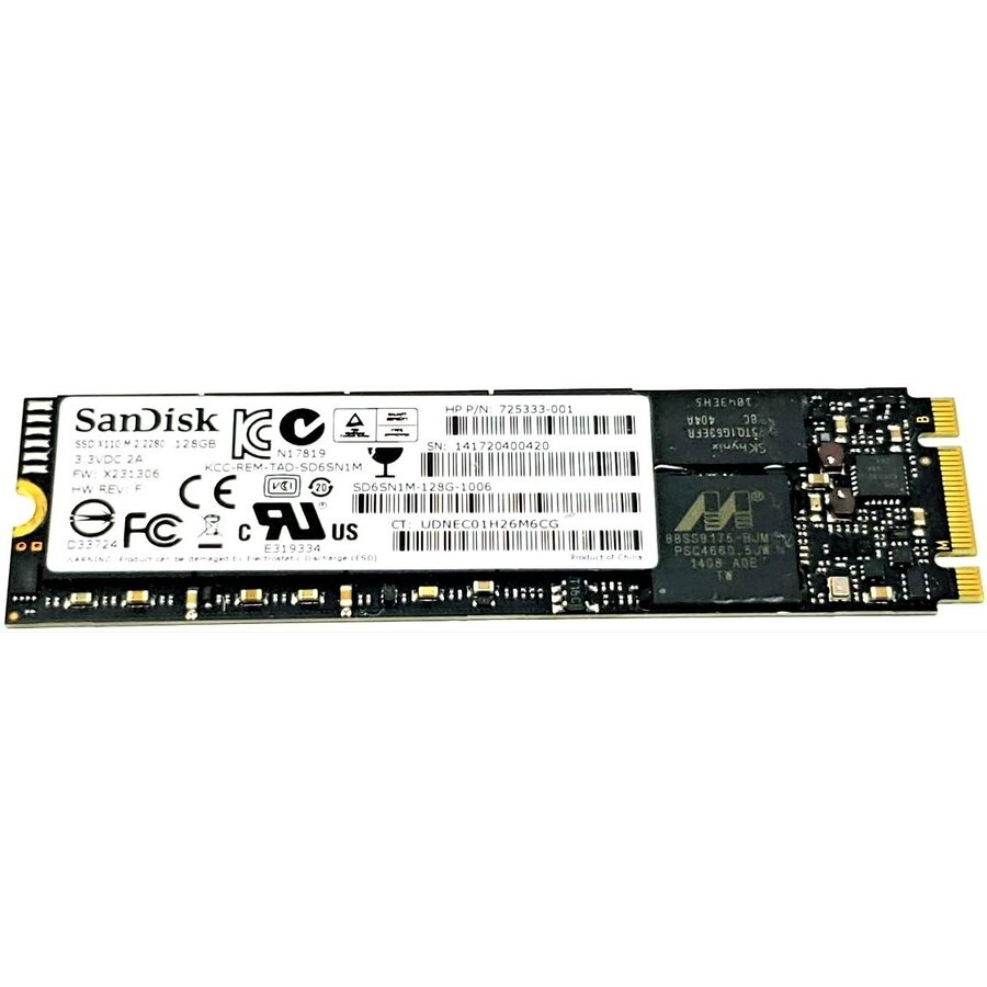 SanDisk X600 128GB M.2 2280 SATA III – SD9SN8W-128G-1014-1