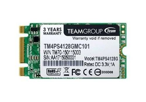 Team Group TM4PS5128GMC101 (MS30) 128GB M.2 2280 SATA III 