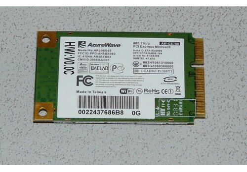 AzureWave AR5BXB63 (Atheros AR2423 Chipset) 