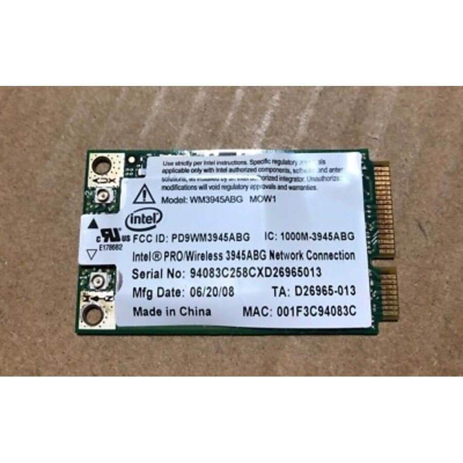 Intel PRO/Wireless 3945ABG – WM3945ABG-1