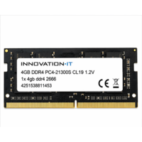 thumb-Innovation IT 4GB DDR4 2666MHz PC4-21300S CL19 SODIMM Laptop Geheugenmodule (1x4GB)-1